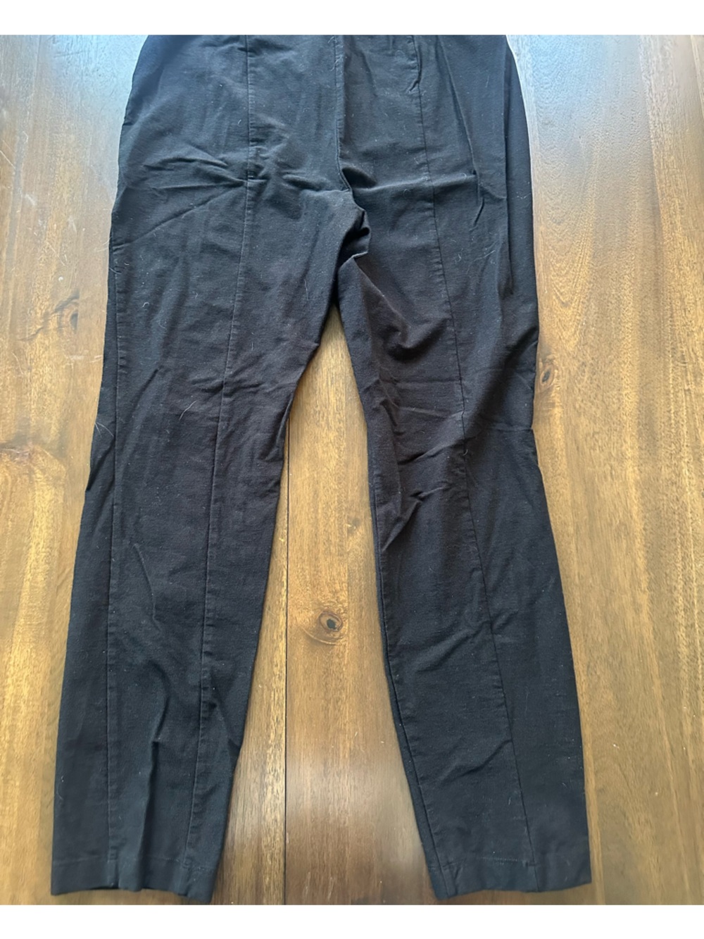 Eileen Fisher Elastic Waist Black Pants Petite PS/PP - Picture 6 of 6